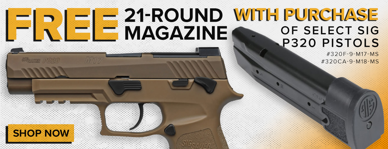 Free 21 RD Mag with Purchase